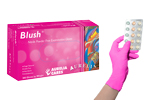 Aurelia Blush Pink Nitrile Powder-Free Gloves