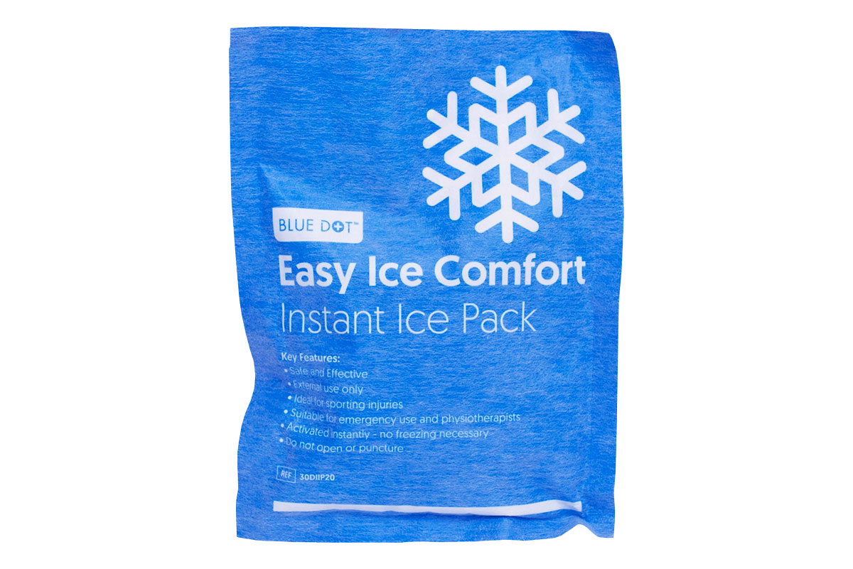 Blue Dot Easy Ice Comfort Disposable Instant Ice Pack